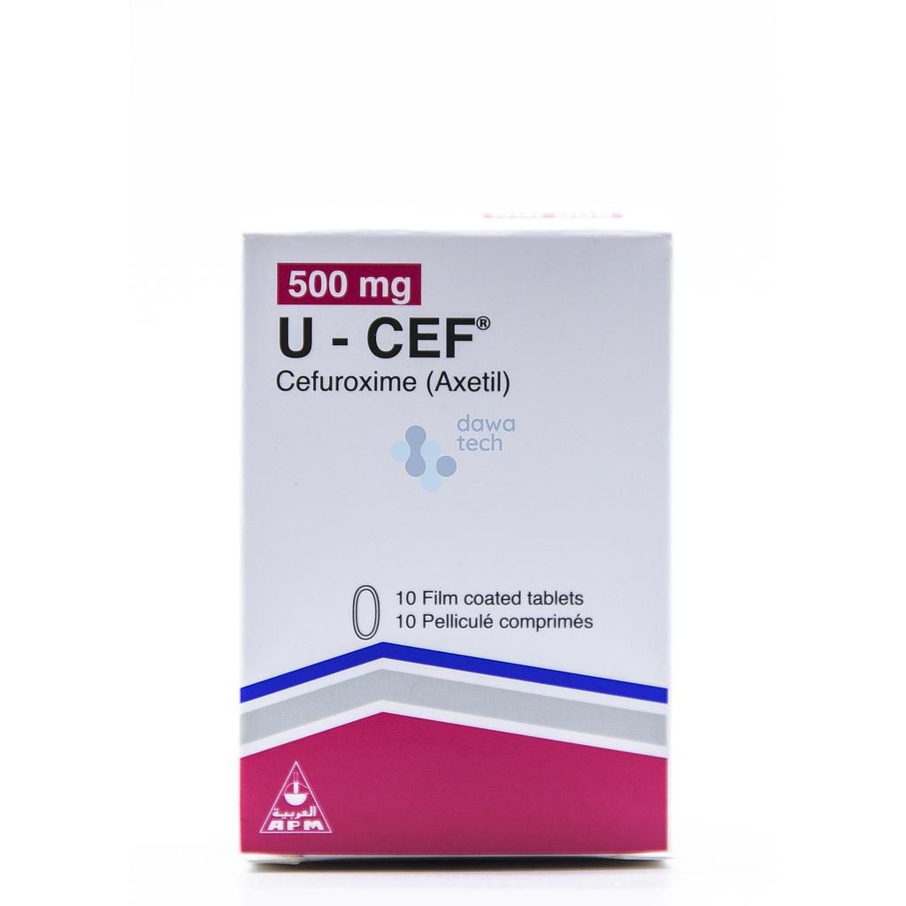 U-Cef 500mg Tab. 10'S