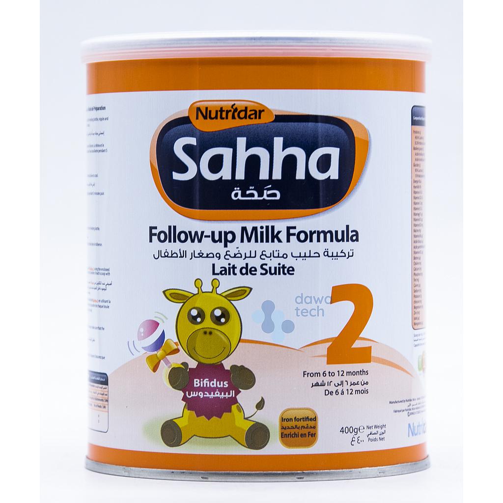 Sahha 2 Milk 400gm