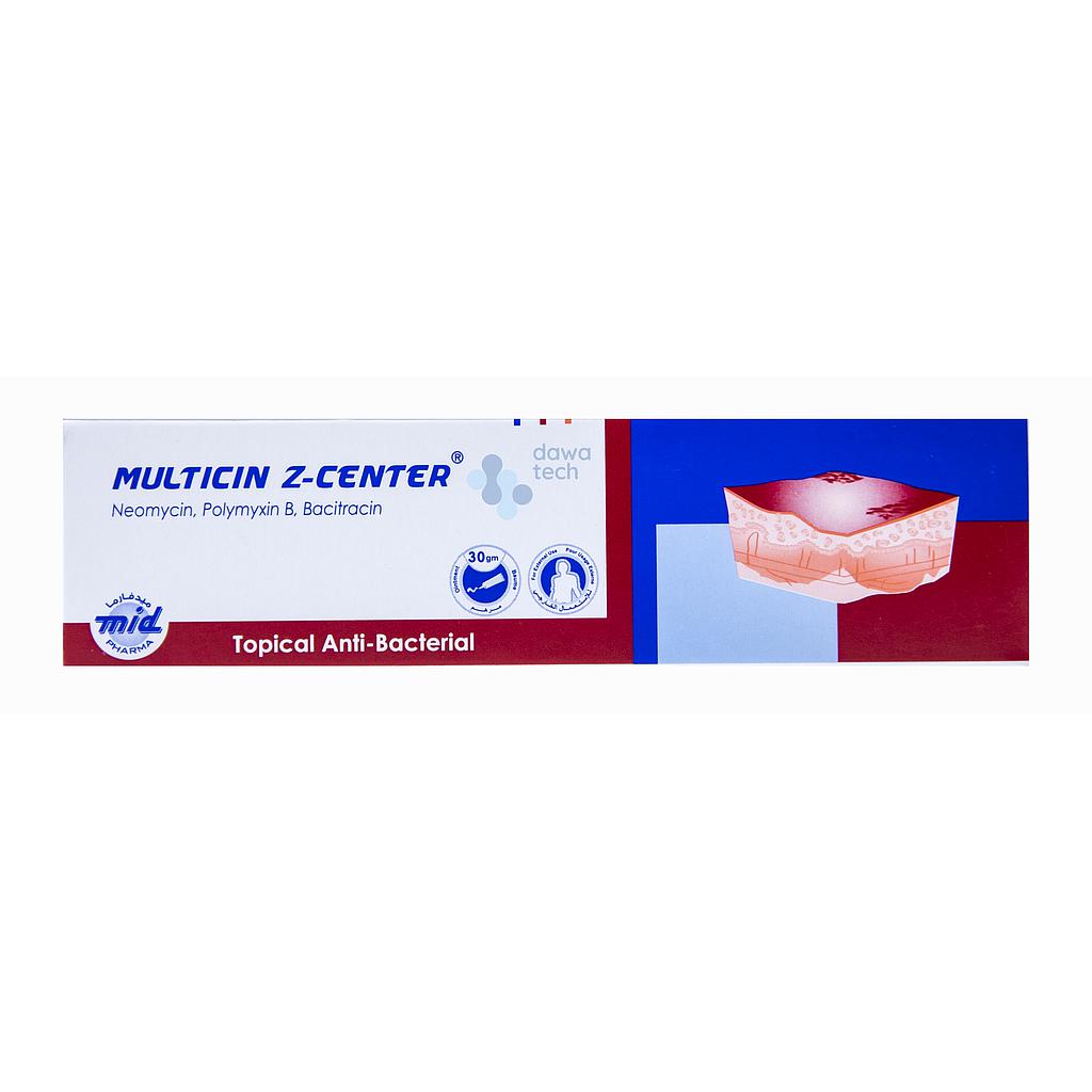 Multicin Z Ointment 30gm