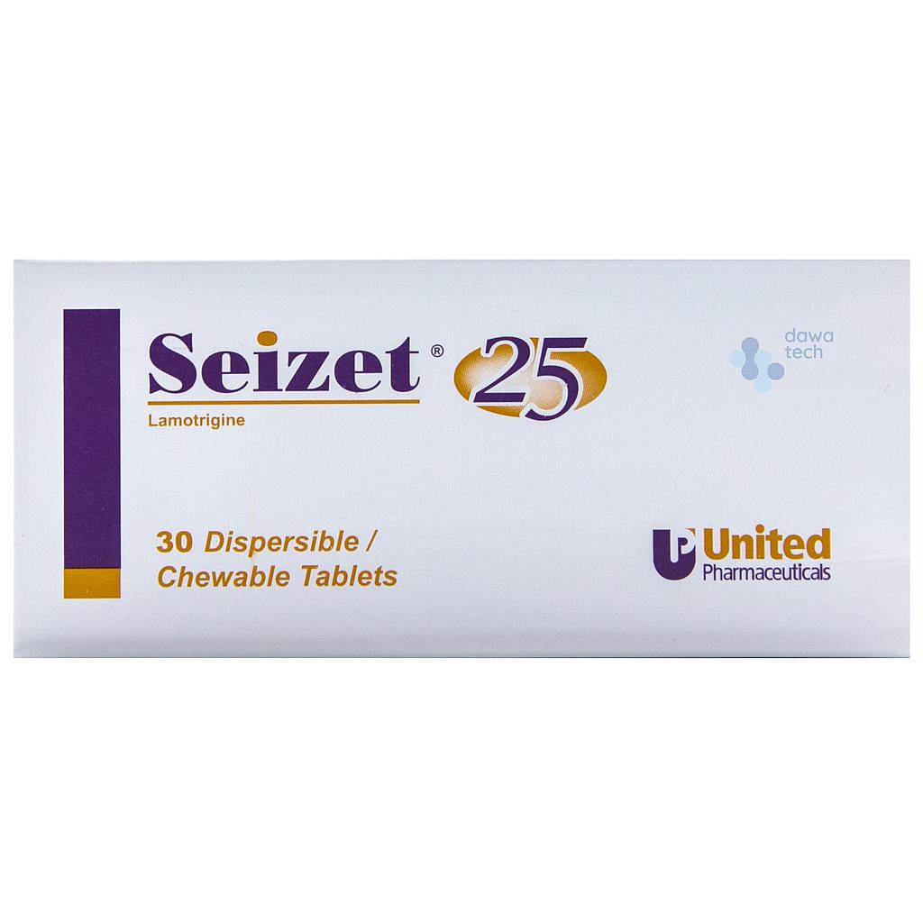 Seizet 25 Mg 30 Tab