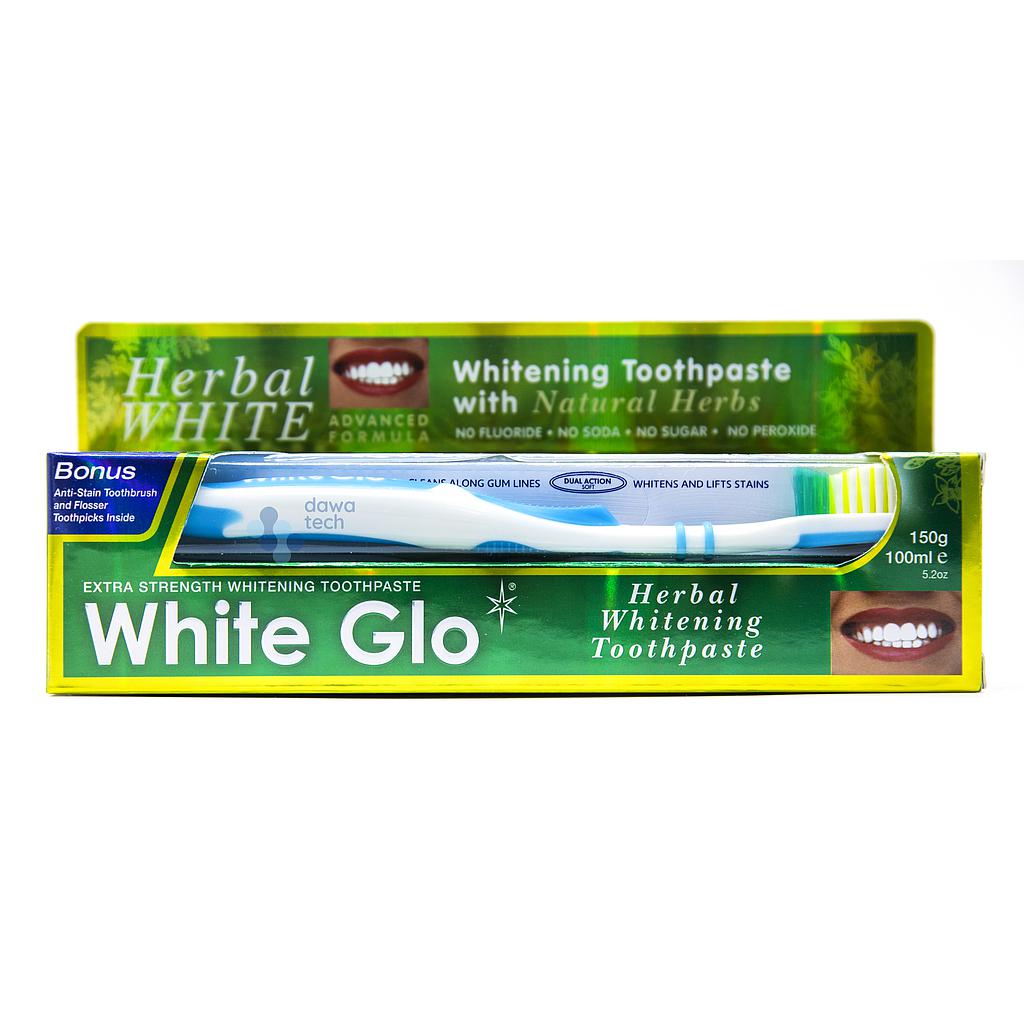 White Glo Herbal White 150ml T.P