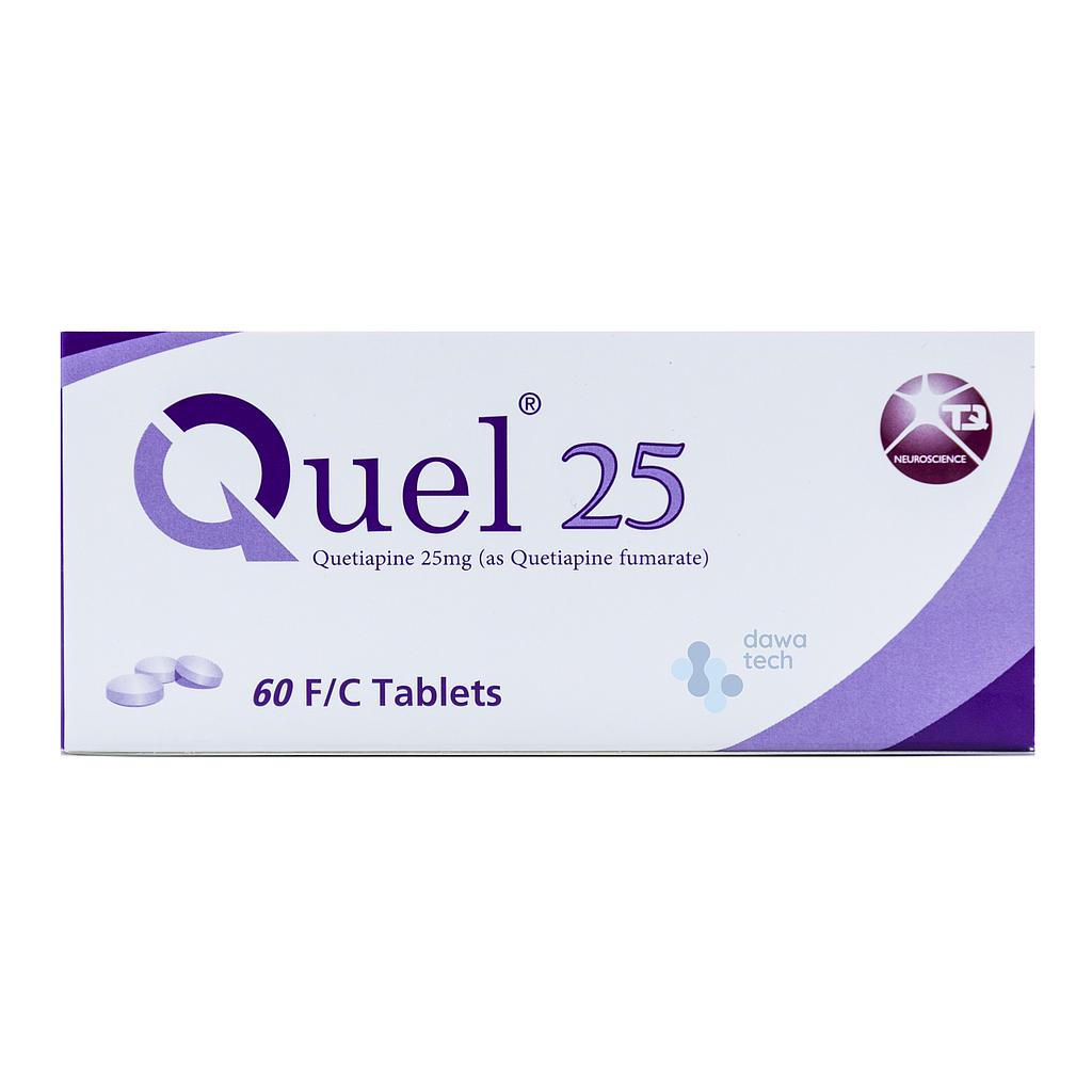 QUEL 25 MG 60TAB