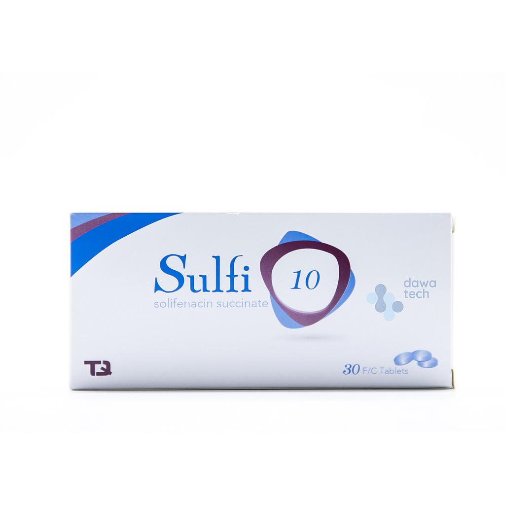 SULFI 10MG A/E PACK 30 F/C TABLET