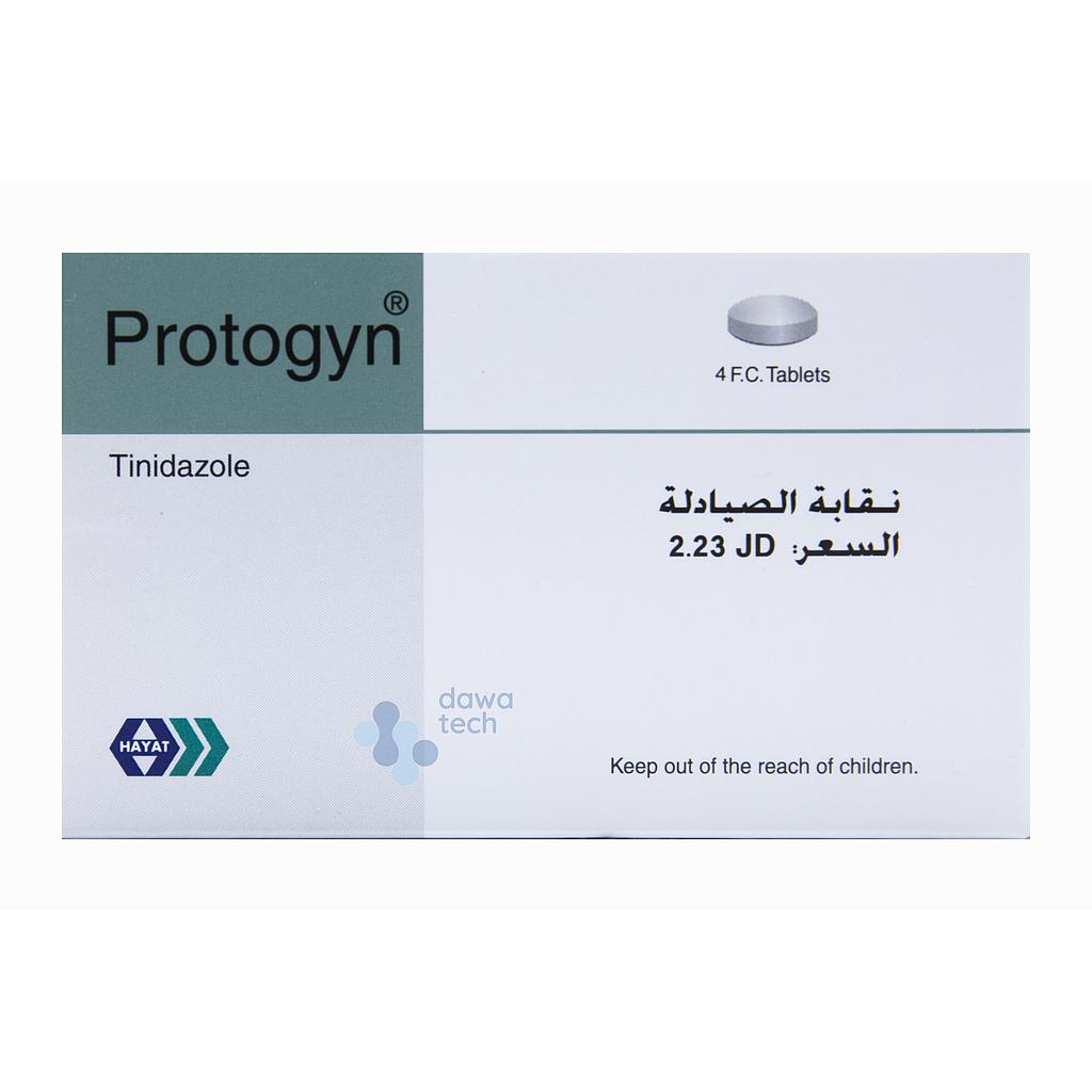 Protogyn 500mg 4 Tabs