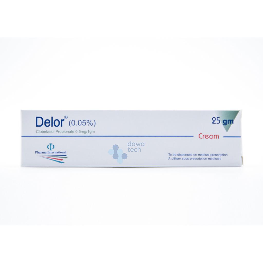 Delor 0.05% Cream 25g