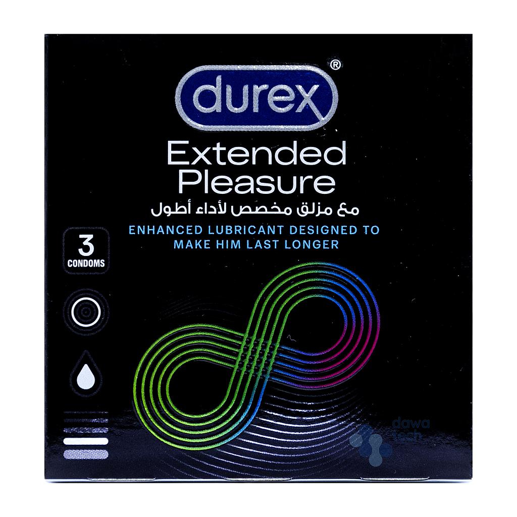 DUREX EXTENDED PLEASURE 3PK