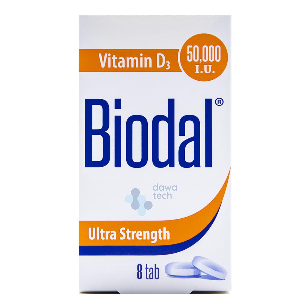 Biodal 50,000 I.U. 8 Tabs