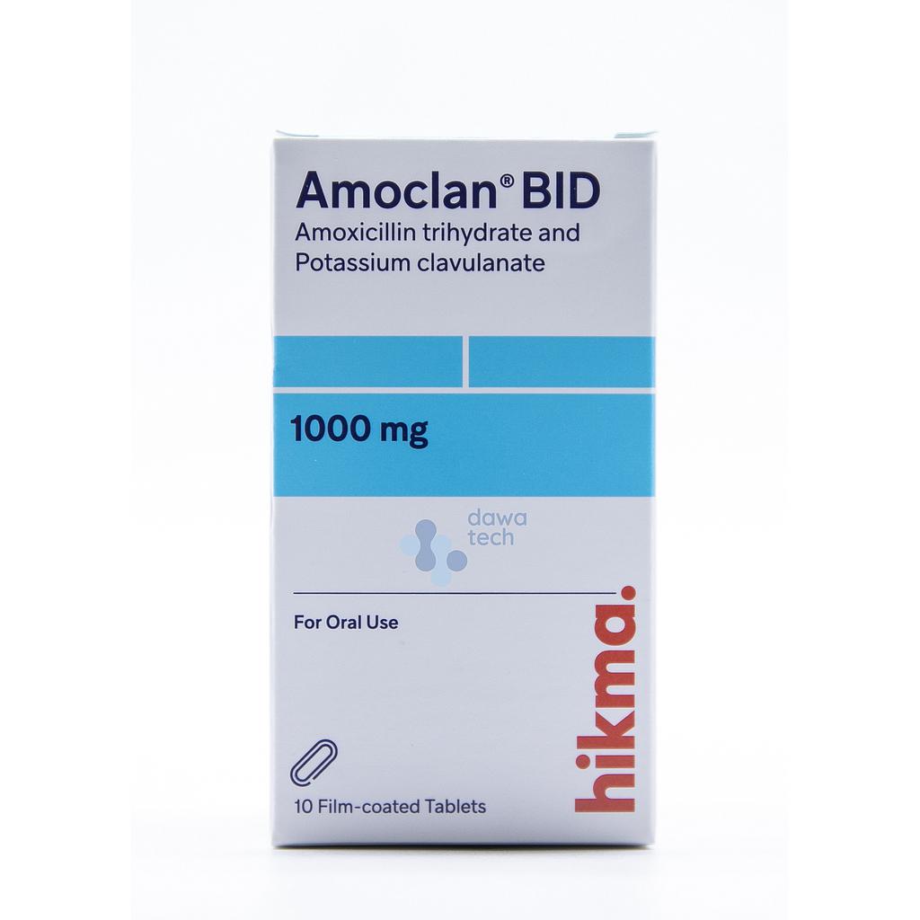 Amoclan 1g Bid Tab 10'S
