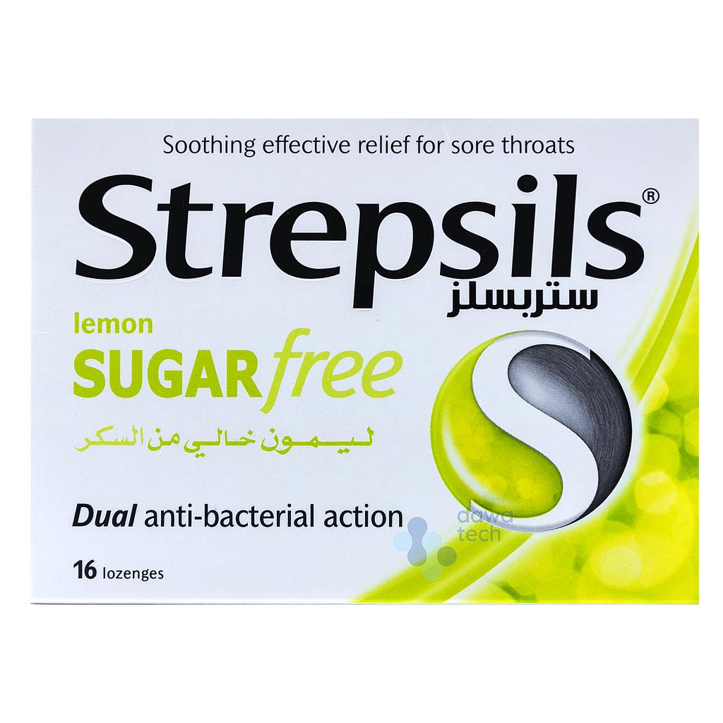 Strepsils Lemon Sugar Free 16